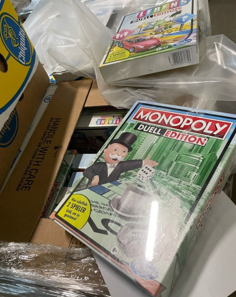 Pallet MIX 8722239 Monopoly Board Games Pallet MIX 8722239 Monopoly Board Games
