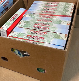 CARTON BOXES Monopoly board game Rivals Edition (25 pieces) ​