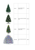 Pallet MIX A/B C0190 Christmas Trees Decorations