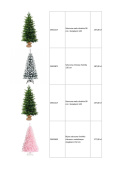 Pallet MIX A/B C0115 Christmas Tree Ornaments