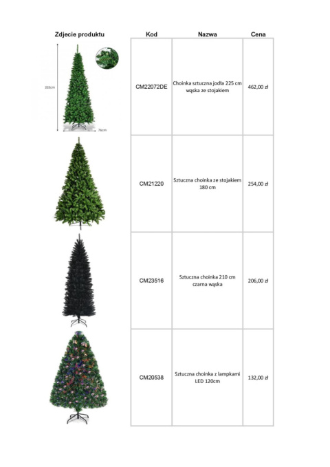 Pallet MIX A/B C0154 Christmas Trees Christmas Ornaments