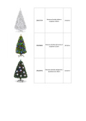 Pallet MIX A/B C0154 Christmas Trees Christmas Ornaments