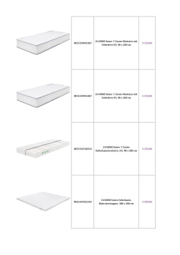 Paleta MIX A/B/C L00051 Materace