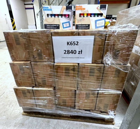Paleta Lidl A/B K652 Crelando pisak 3D - 540 sztuk