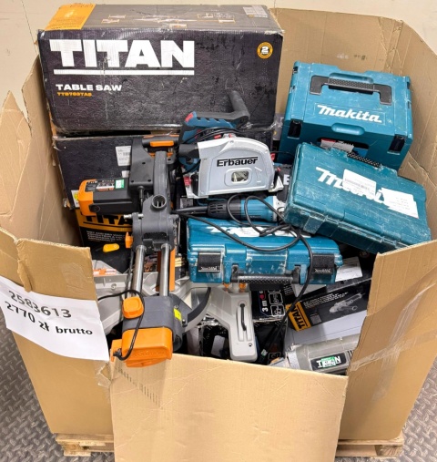 Pallet MIX A/B/C 2583613 Makita Erbauer Power Tools