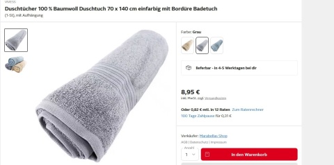 Paleta Mix A/B T26 Kaufland Szlafroki/ Ręczniki/Odzież Paleta Mix A/B T26 Kaufland Szlafroki/ Ręczniki/Odzież